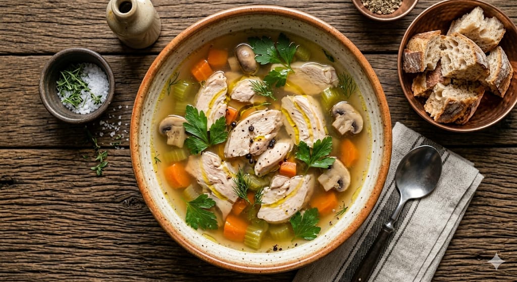 Lemon And Coriander Soup
