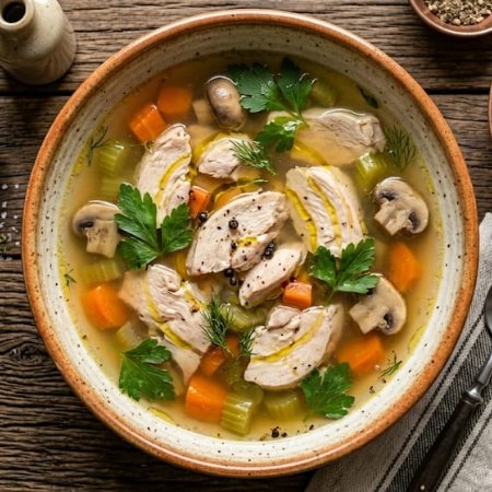 Hot & Sour Chicken Soup