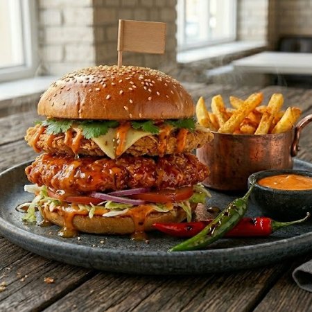 Chicken Burger Meal