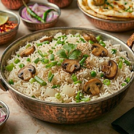 Mushroom Pepper Fry