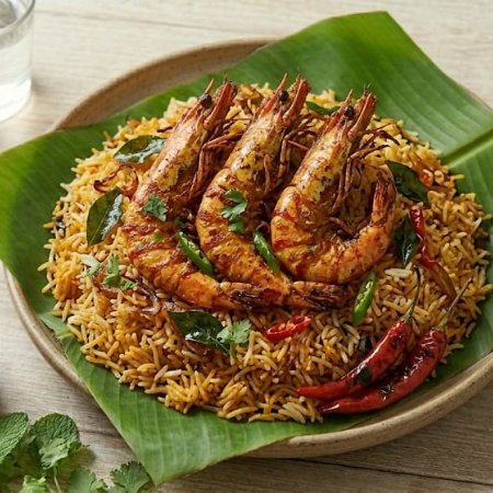 Prawns Biryani